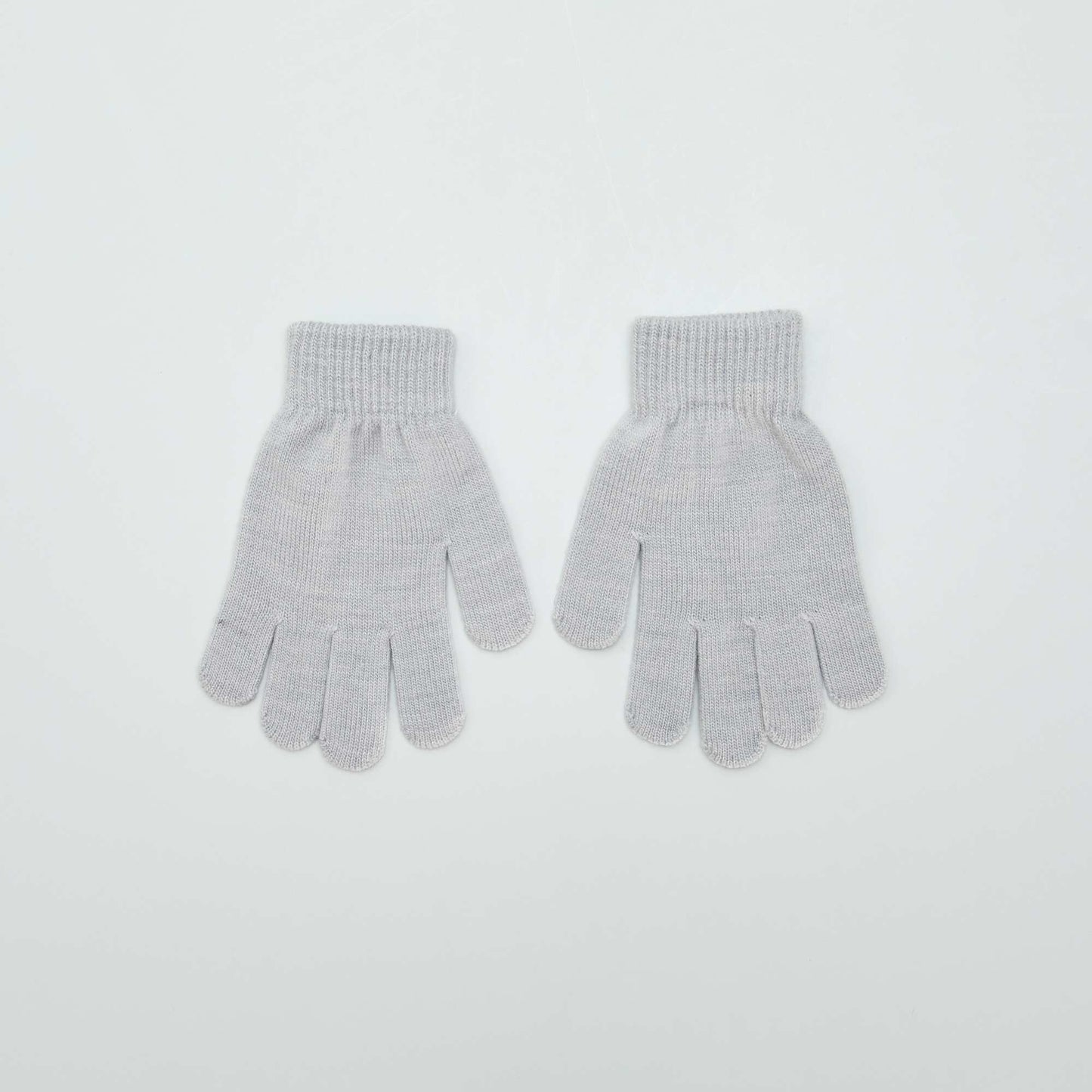 Pack of 2 pairs of gloves GREY