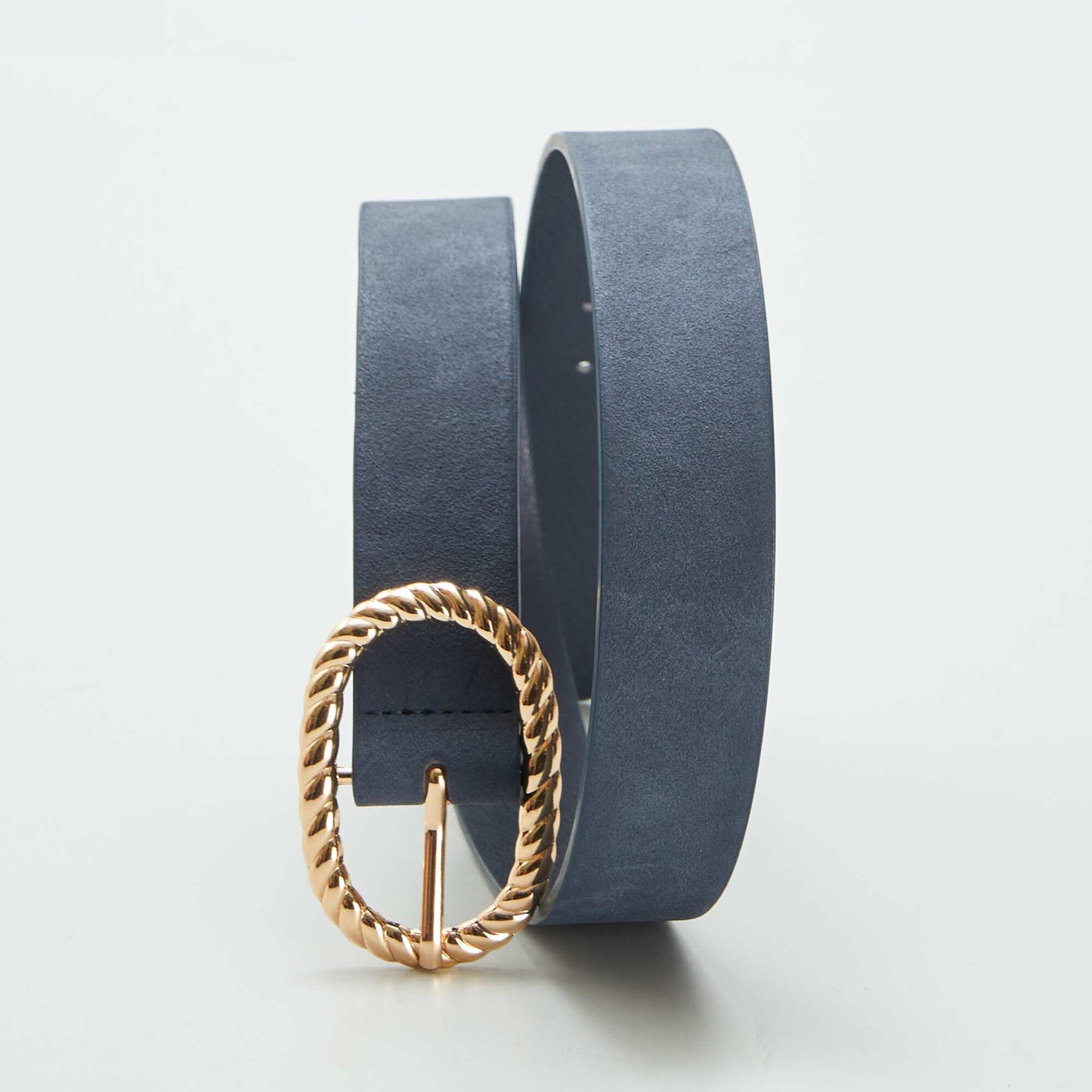 Faux leather belt BLUE