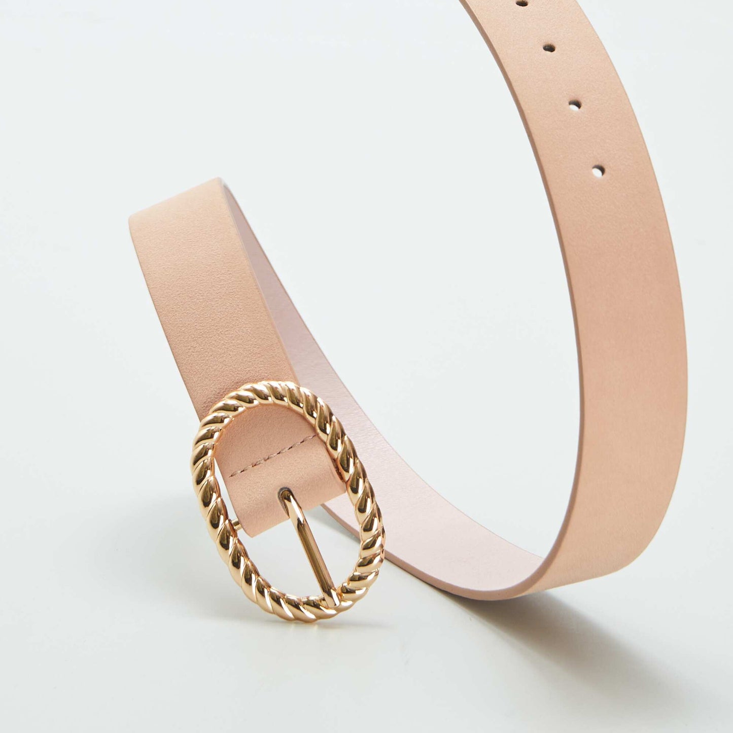 Faux leather belt PINK