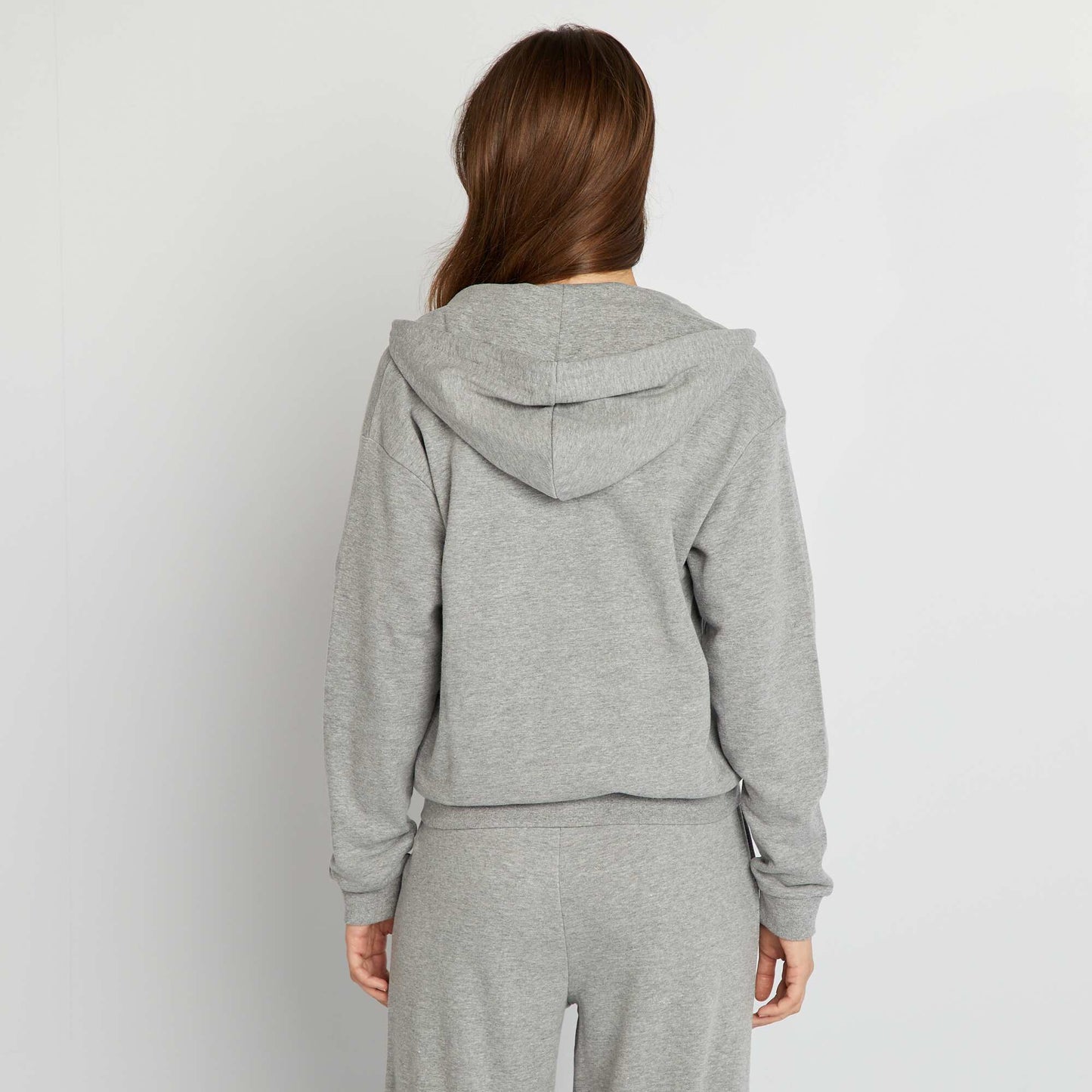 Zip-up hoodie GREY