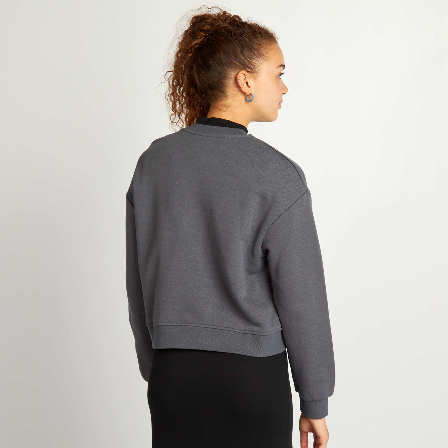 Sweatshirt fabric sweater GREY