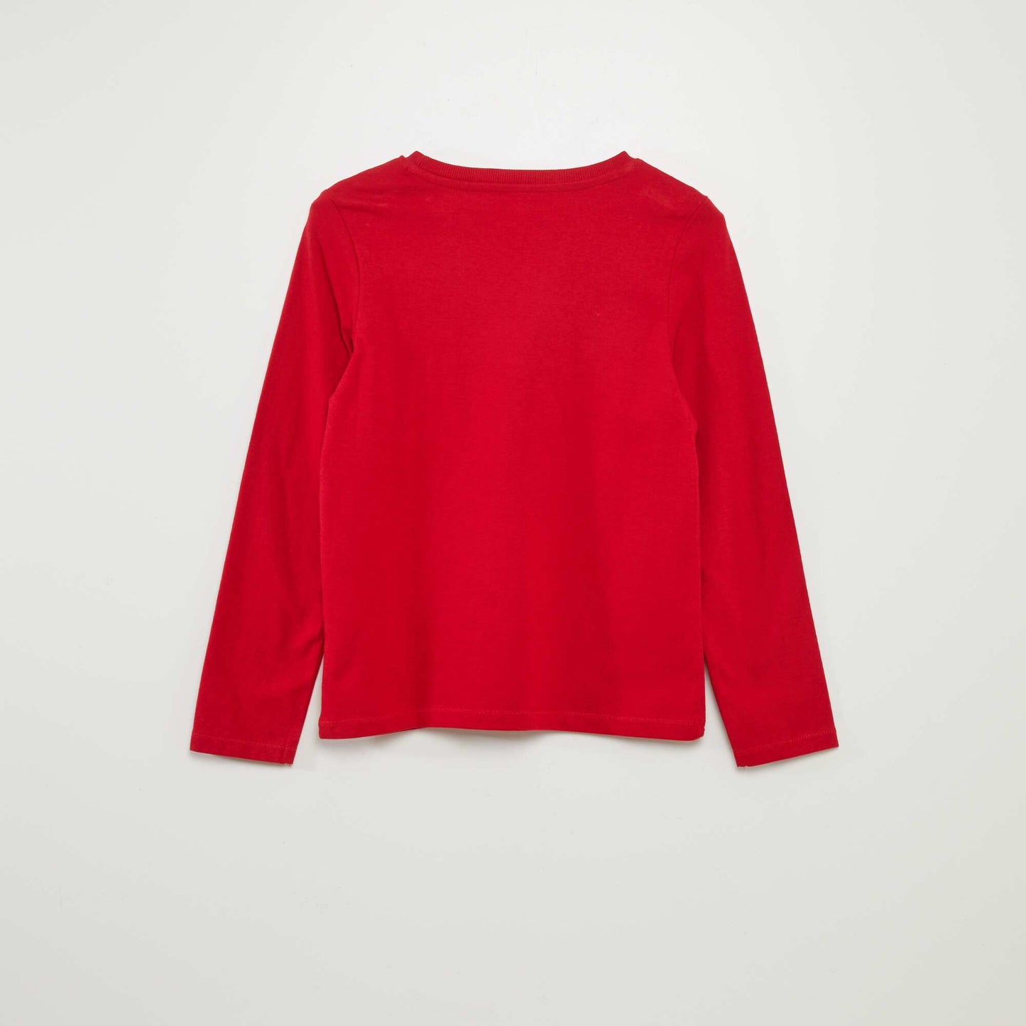 Basic long-sleeved T-shirt RED