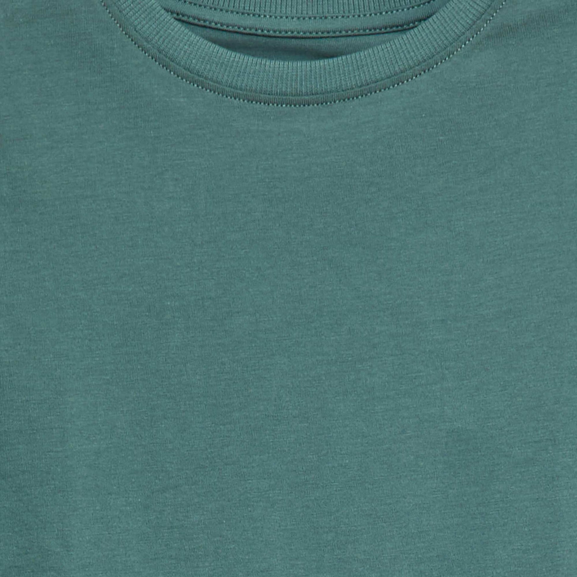 Basic long-sleeved T-shirt GREEN