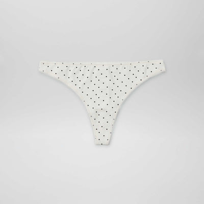 Pack of 3 cotton tanga briefs BLACK