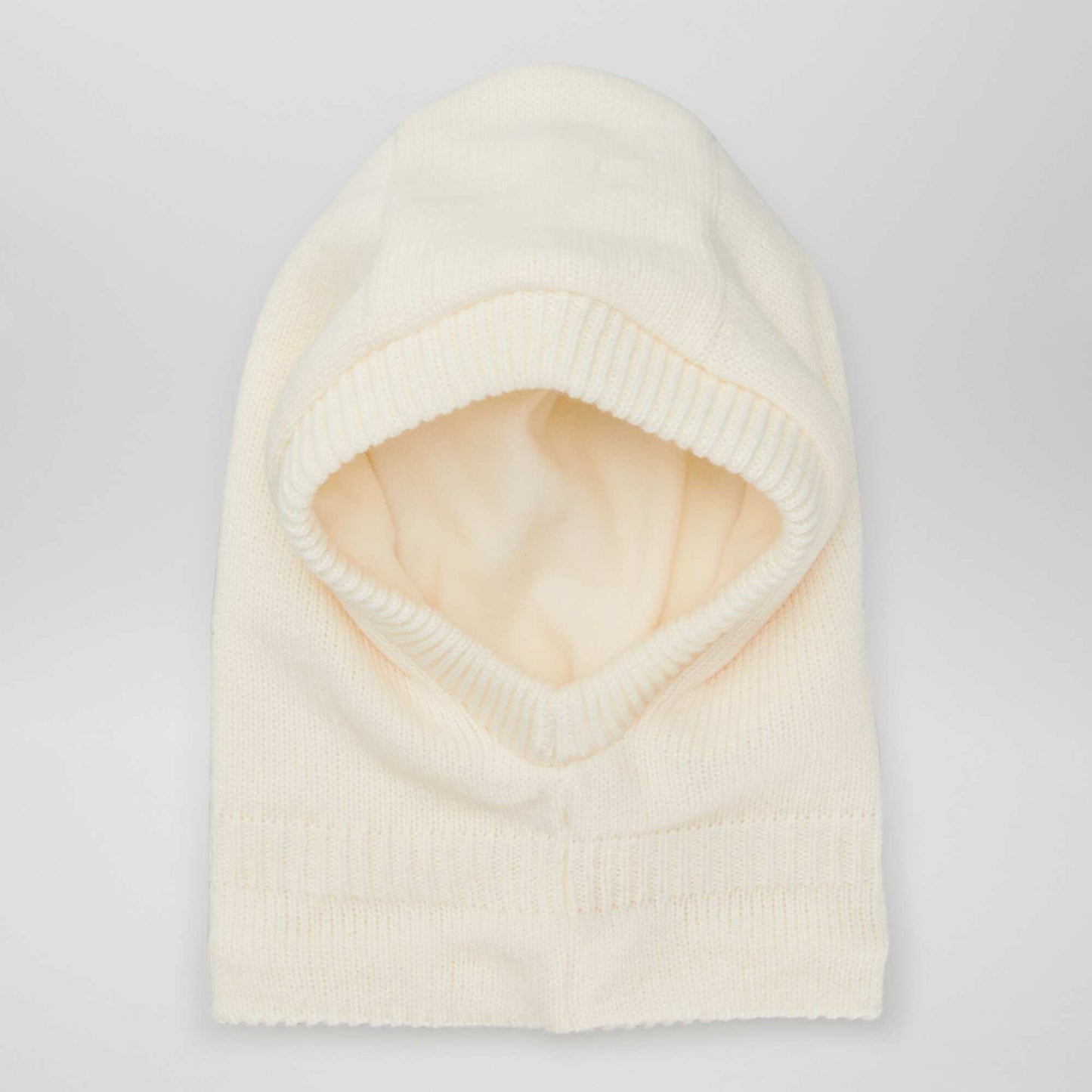 Knit snood WHITE