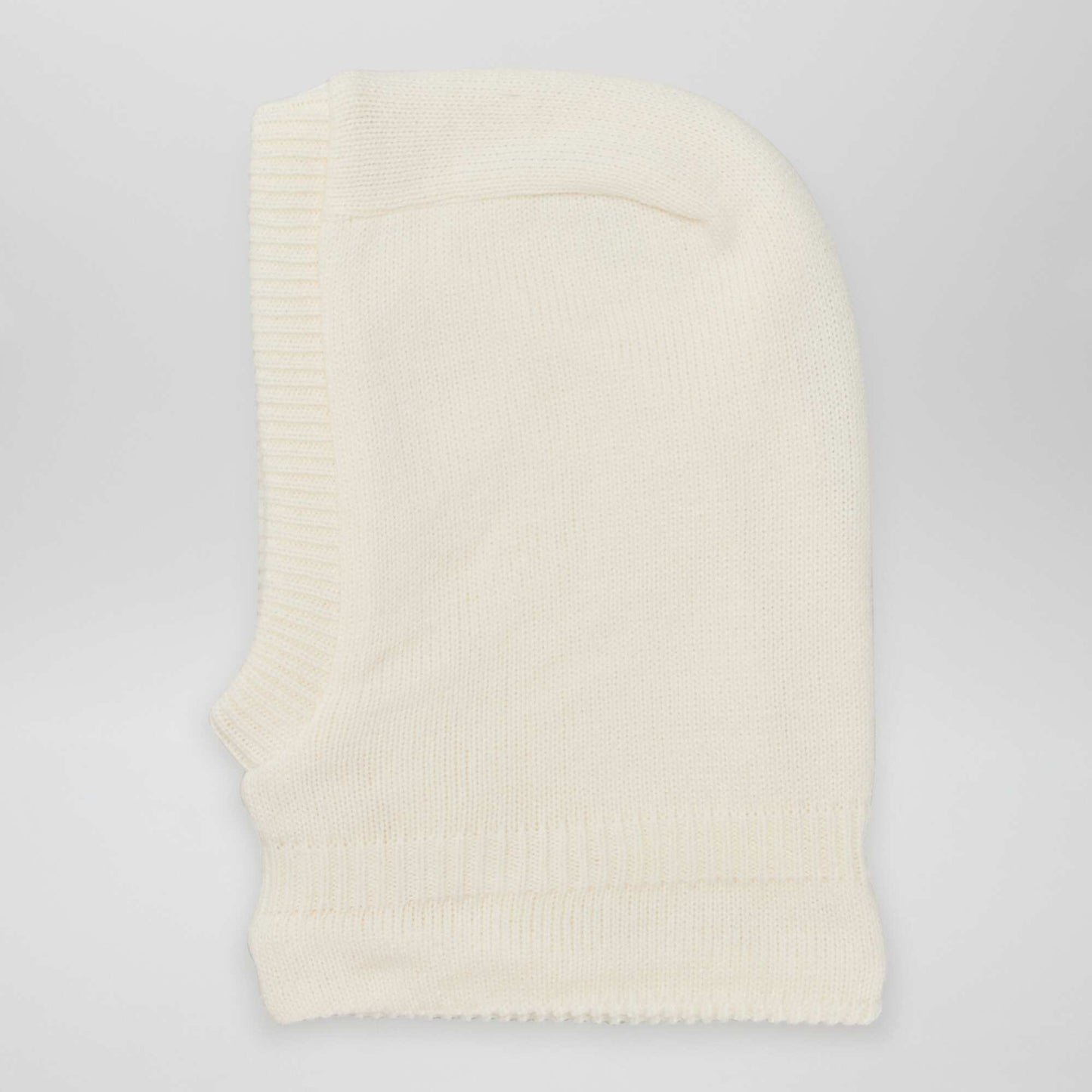 Knit snood WHITE