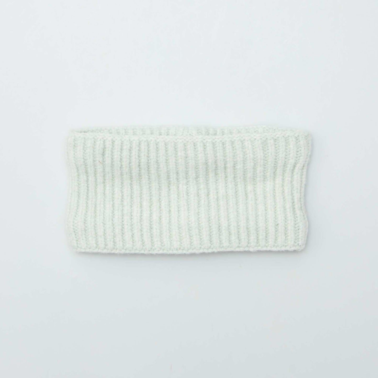 Double fleece hat + snood set BLUE