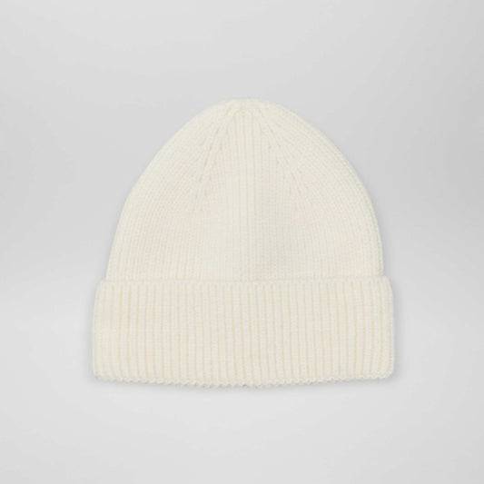 Knit hat WHITE