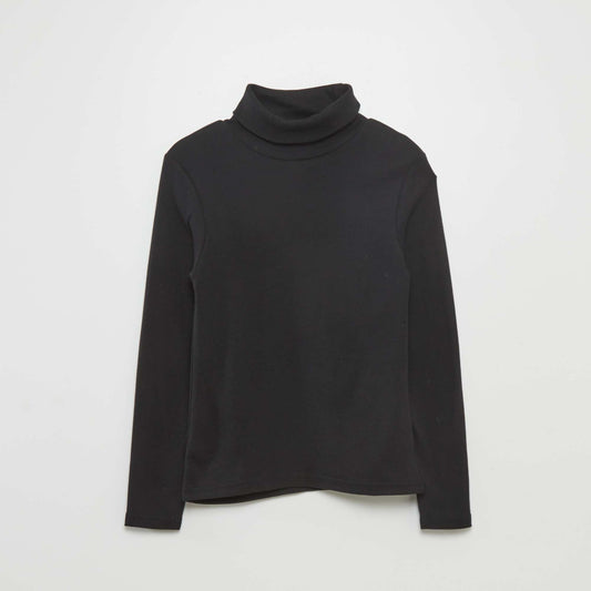 Plain undersweater black