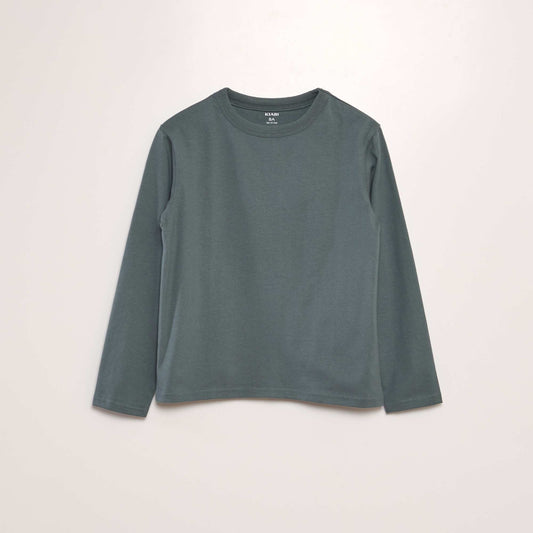 Thick jersey knit T-shirt - Tough CottonT GREEN