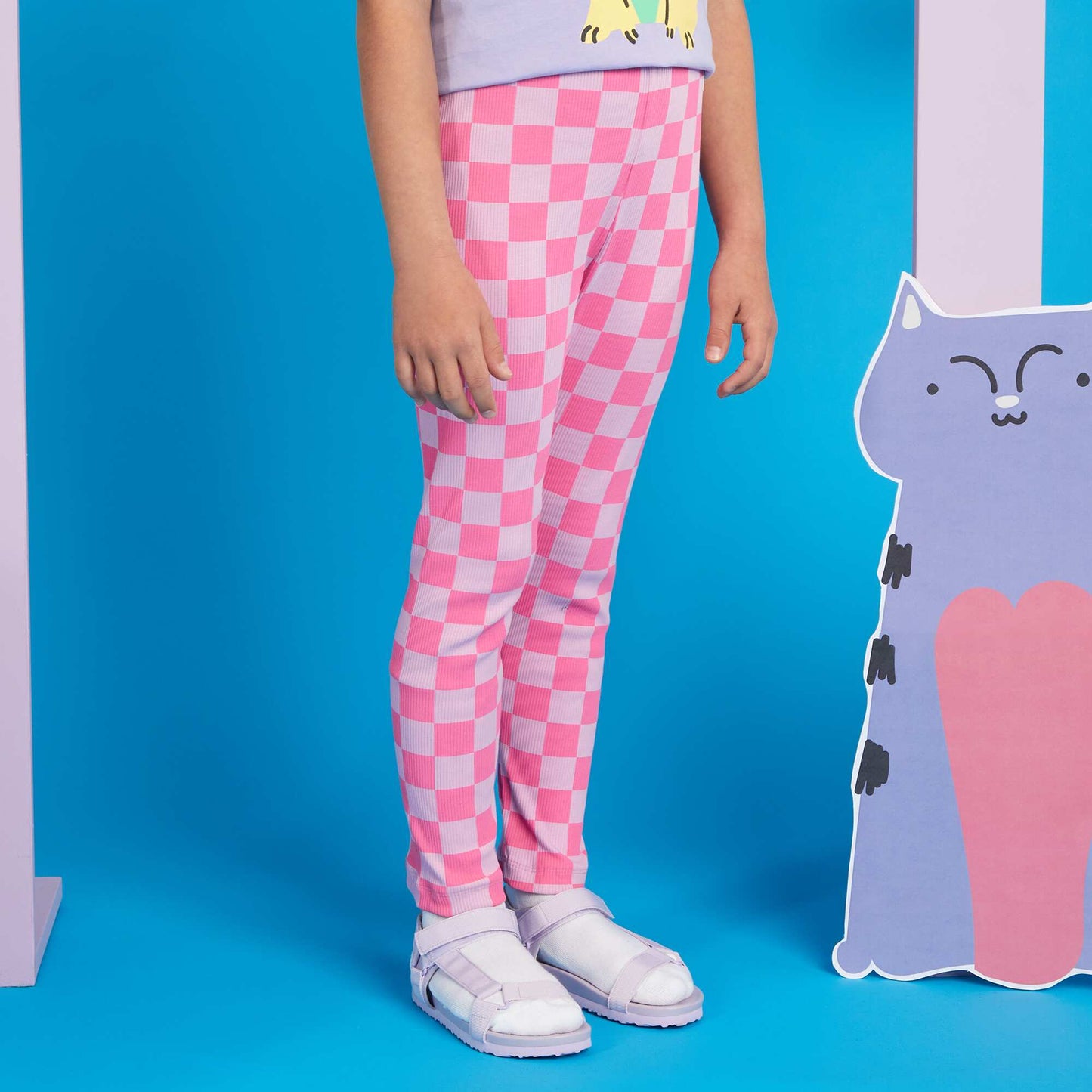 Long leggings - Graphik Edition PINK