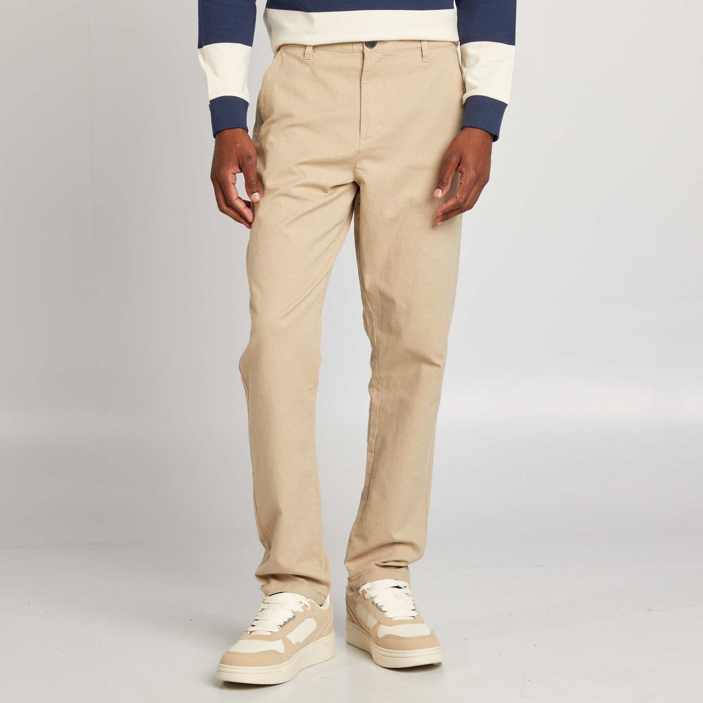 Slim-fit chinos BEIGE