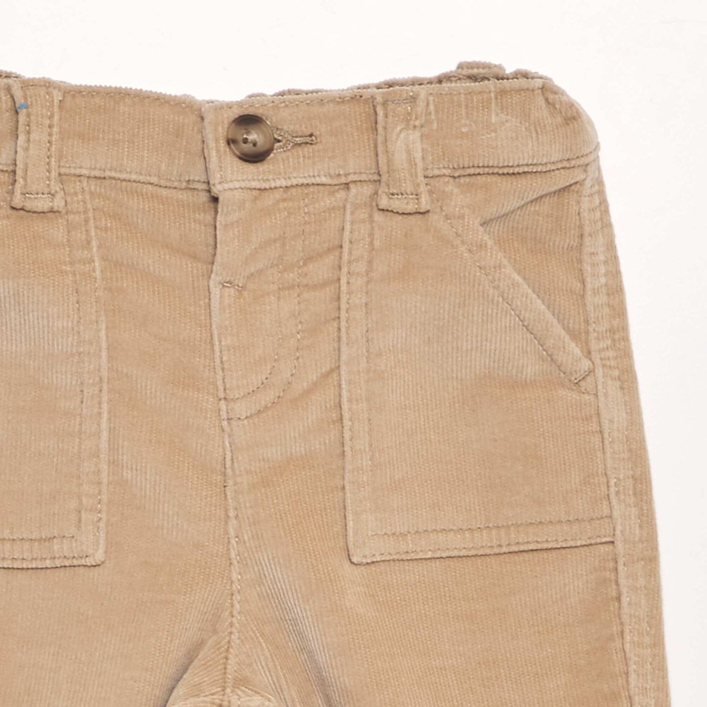 Corduroy trousers BEIGE