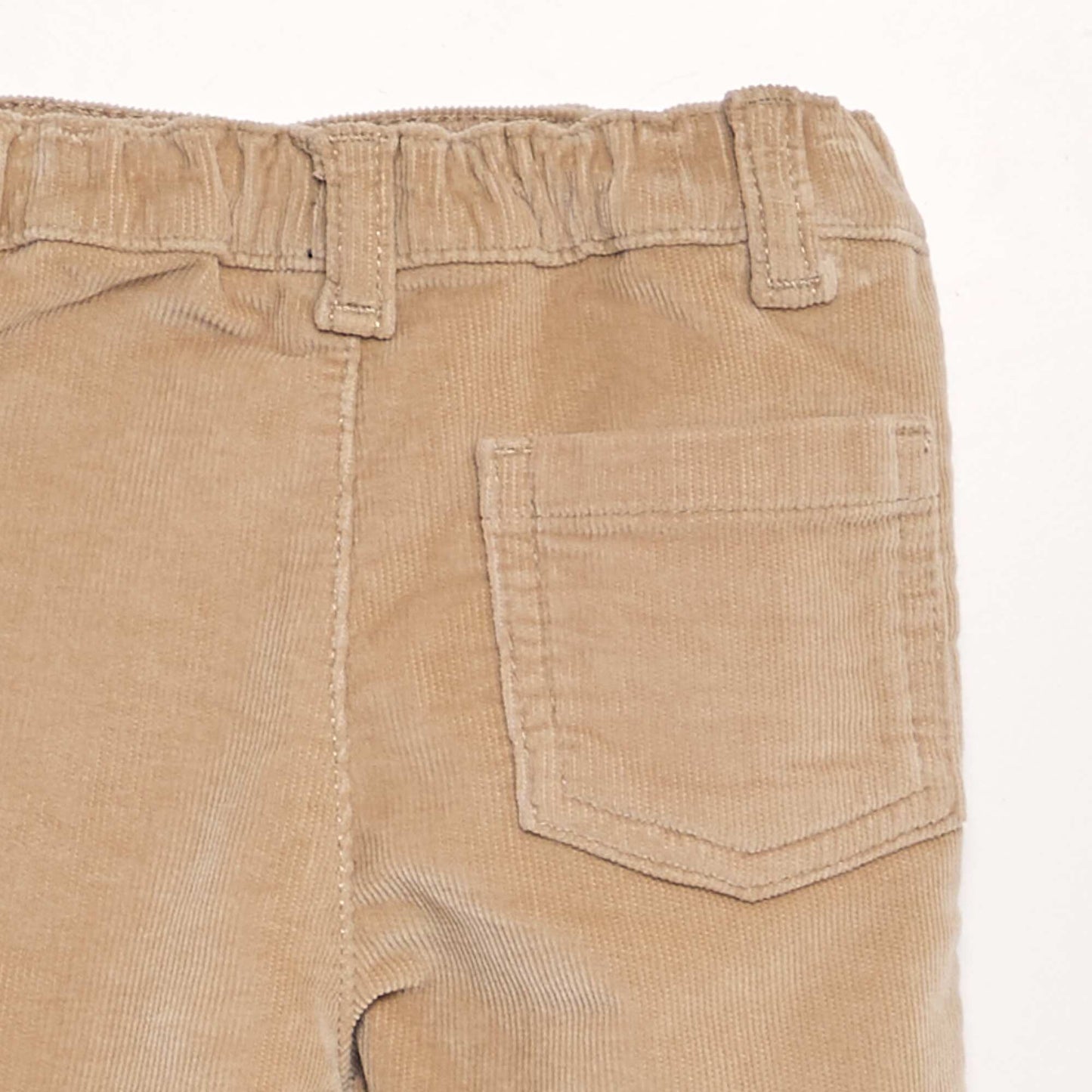 Corduroy trousers BEIGE