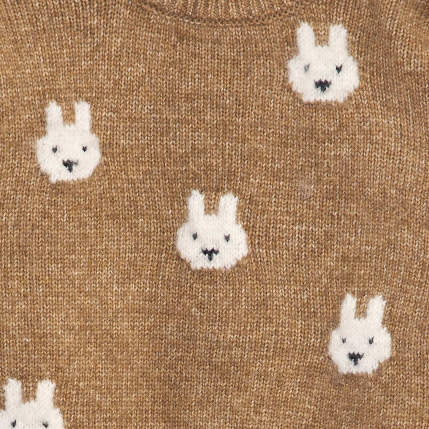 'Animals' knitted jumper BROWN