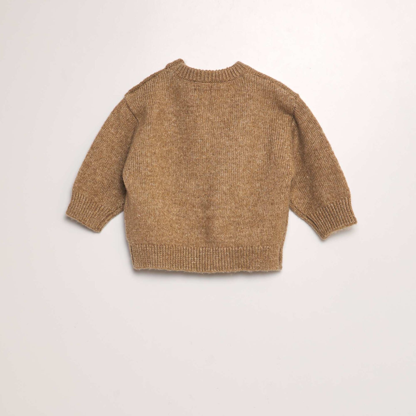 'Animals' knitted jumper BROWN