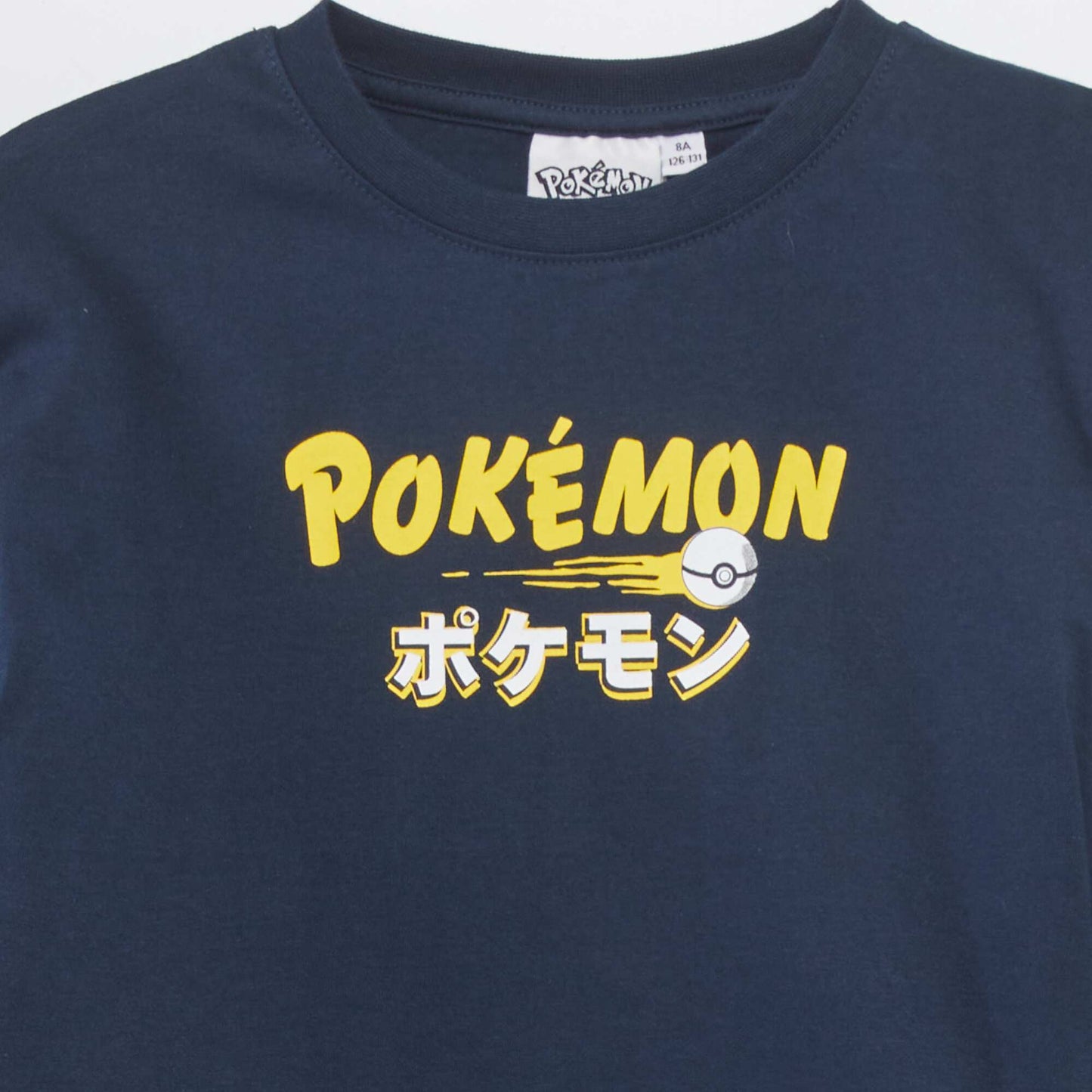 Pokémon long-sleeved T-shirt blue