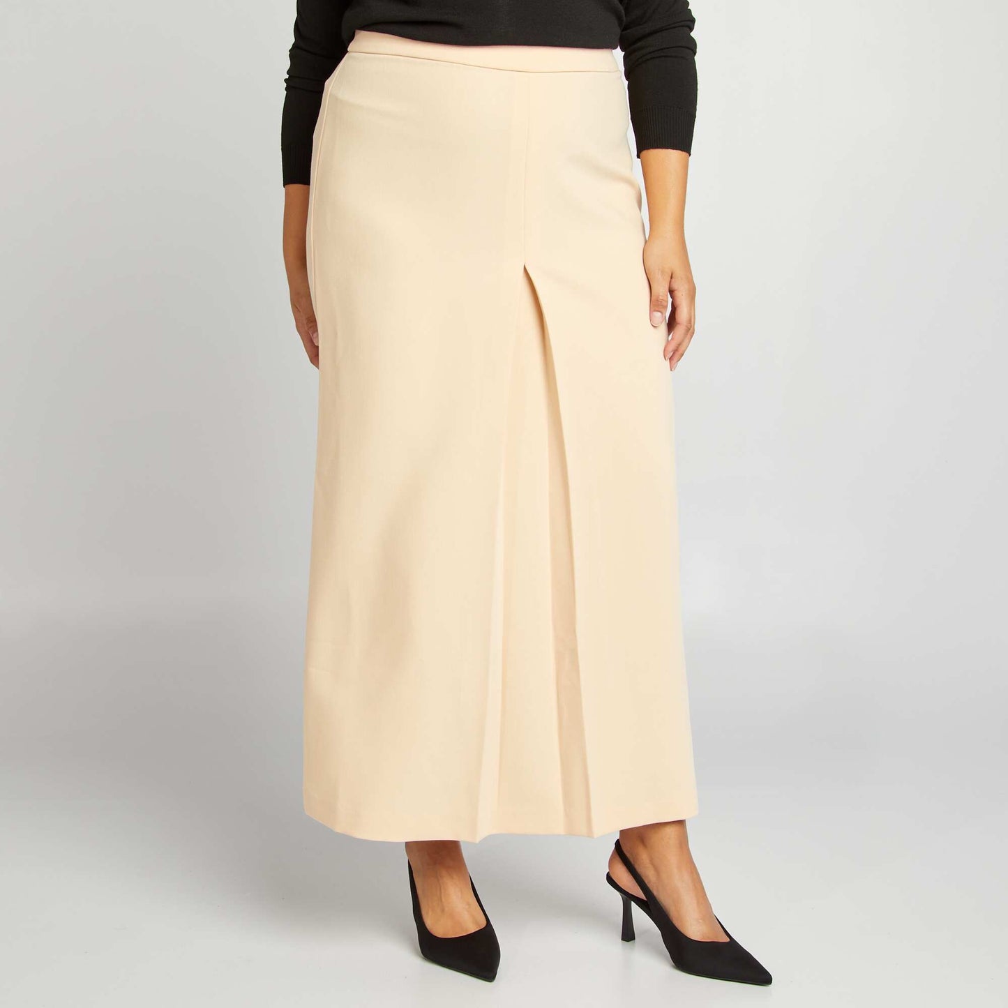 Midi skirt BEIGE