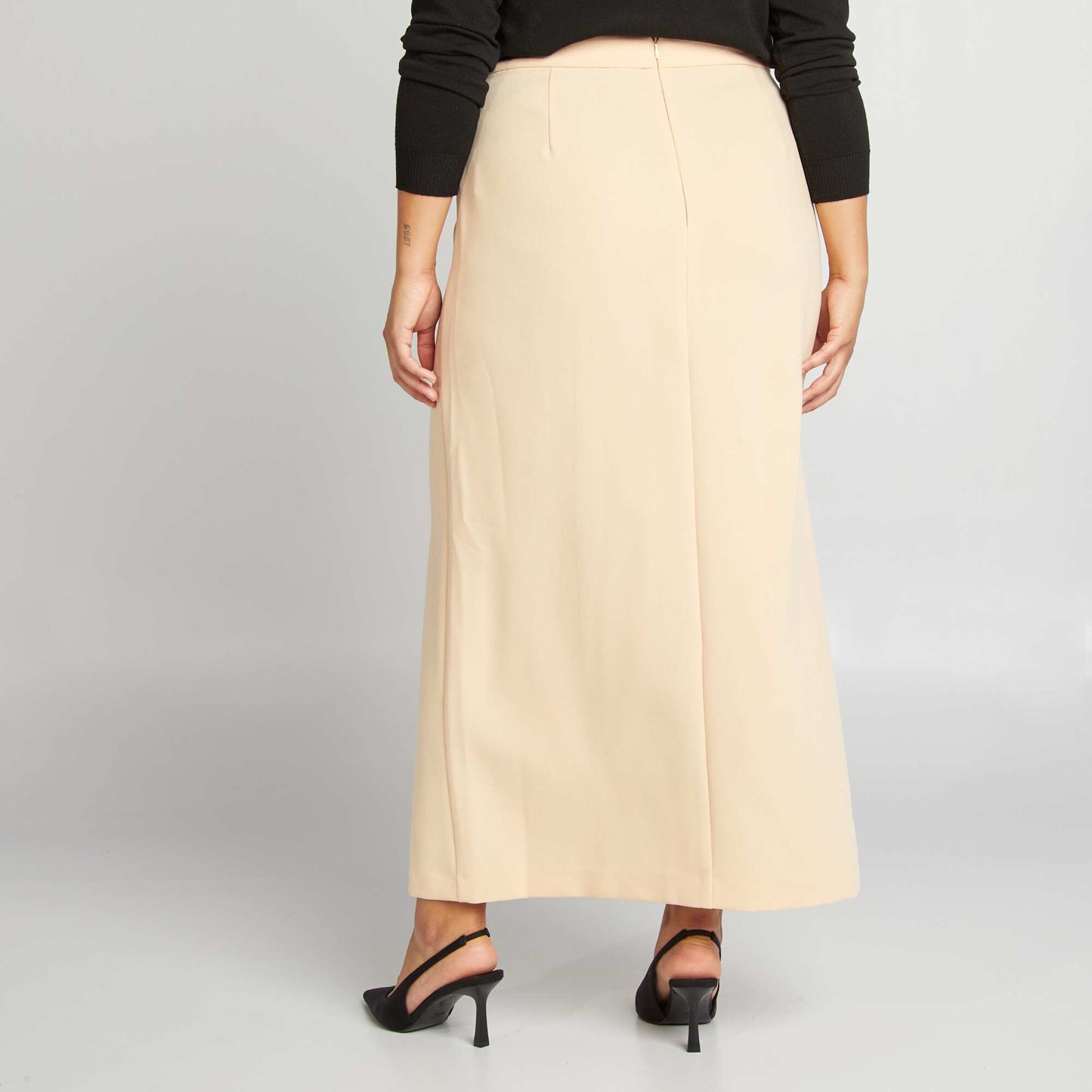 Midi skirt BEIGE