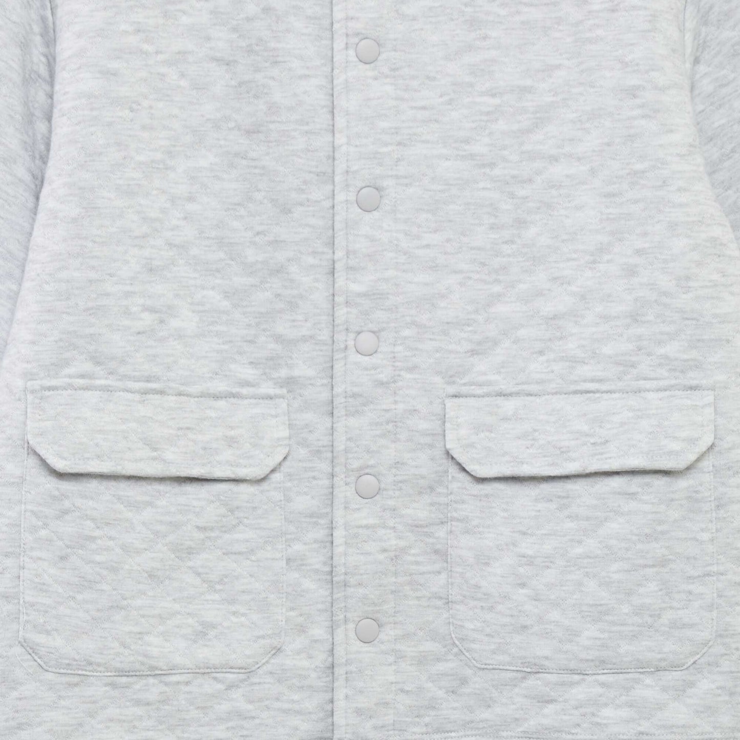 Warm quilted shirt GREY