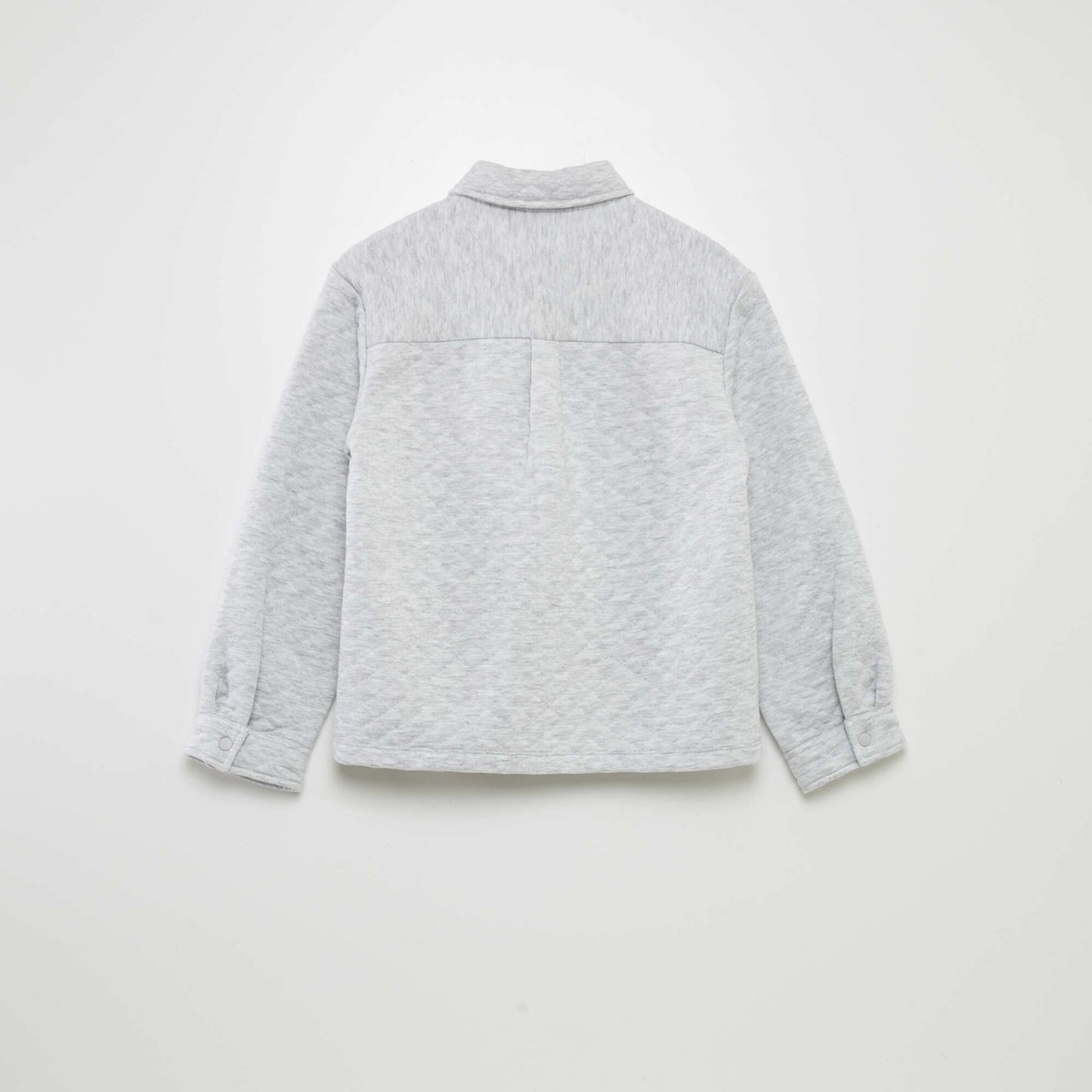 Warm quilted shirt GREY