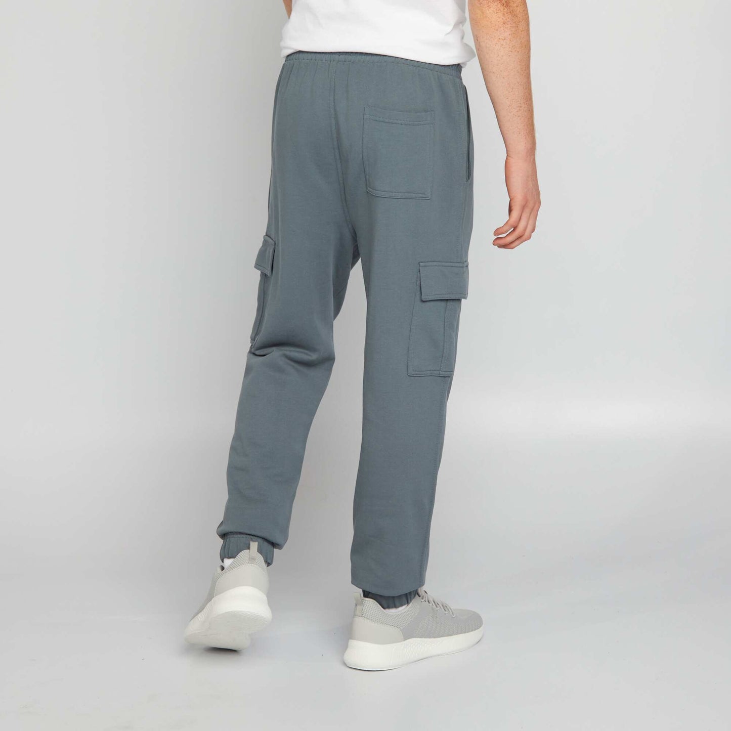 Joggers with side pockets GREY