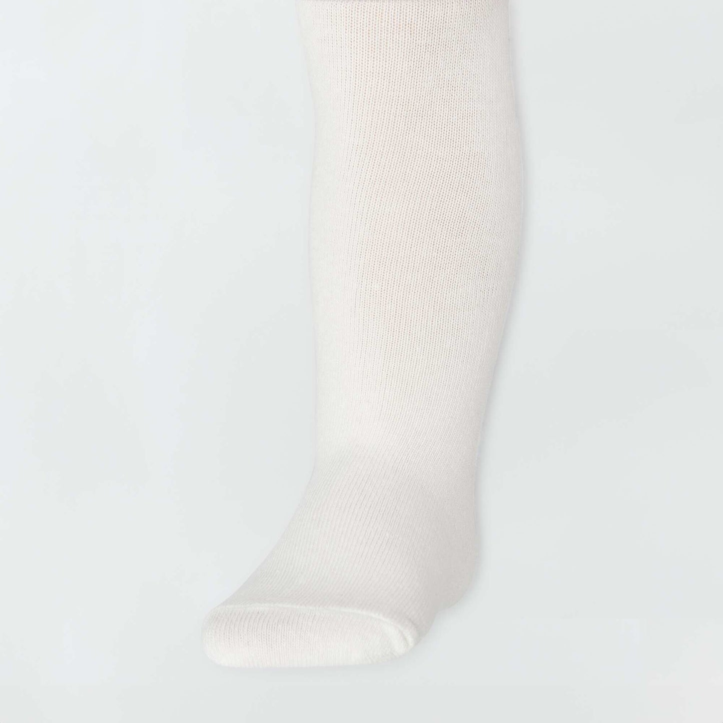 Plain warm tights WHITE