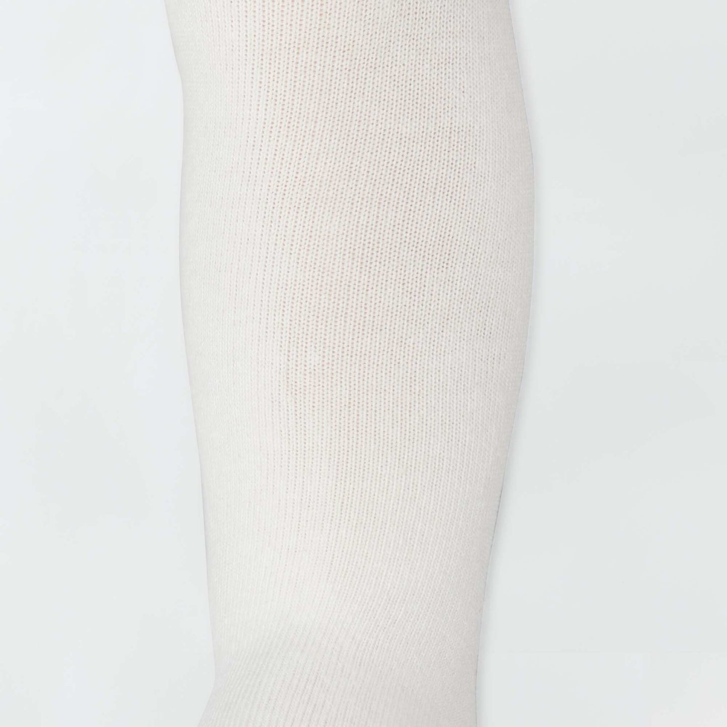 Plain warm tights WHITE