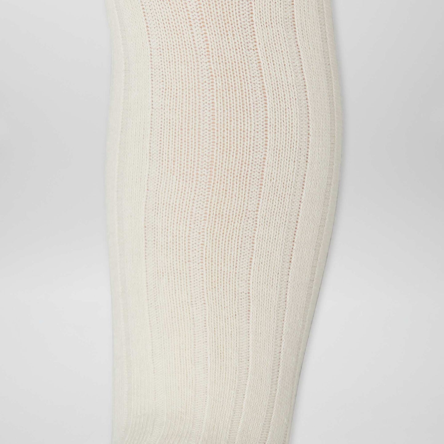 Plain warm tights WHITE