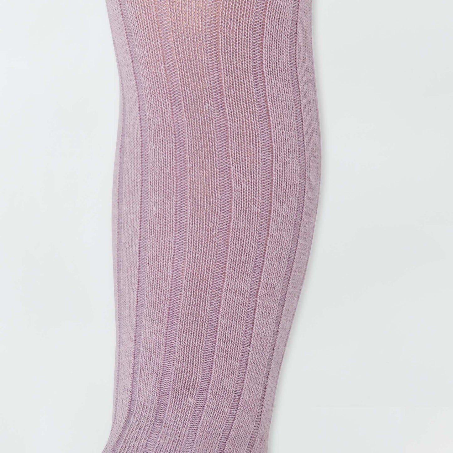 Plain warm tights PURPLE