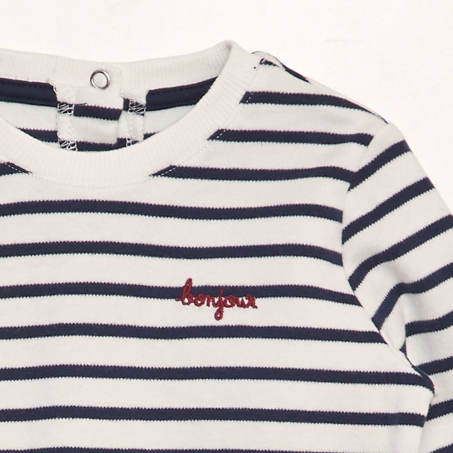 Striped T-shirt WHITE