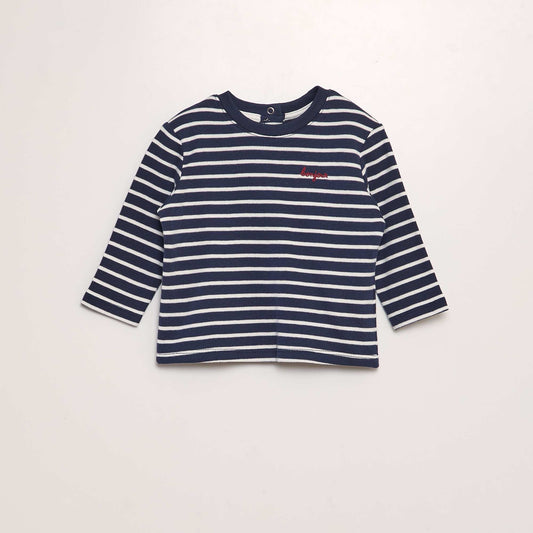 Striped T-shirt BLUE