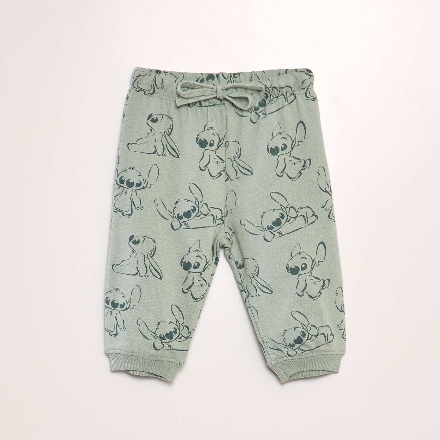 'Disney' 'Stitch' patterned joggers GREEN