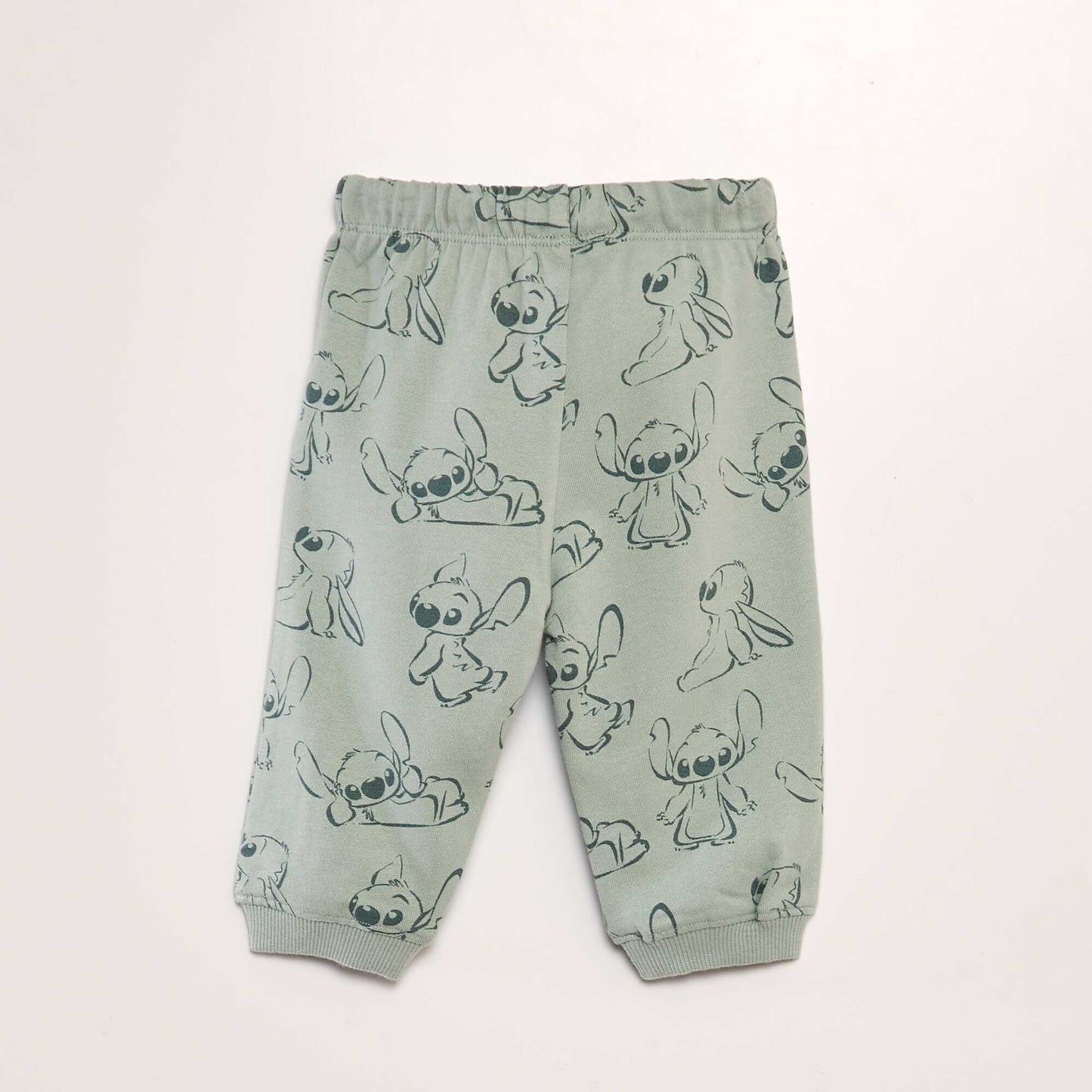 'Disney' 'Stitch' patterned joggers GREEN