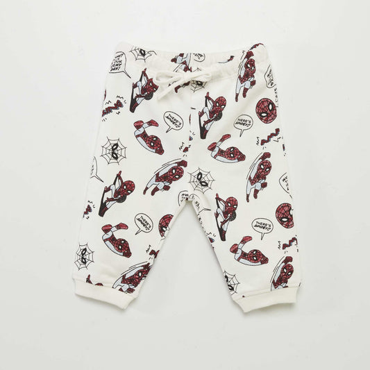 Marvel joggers WHITE