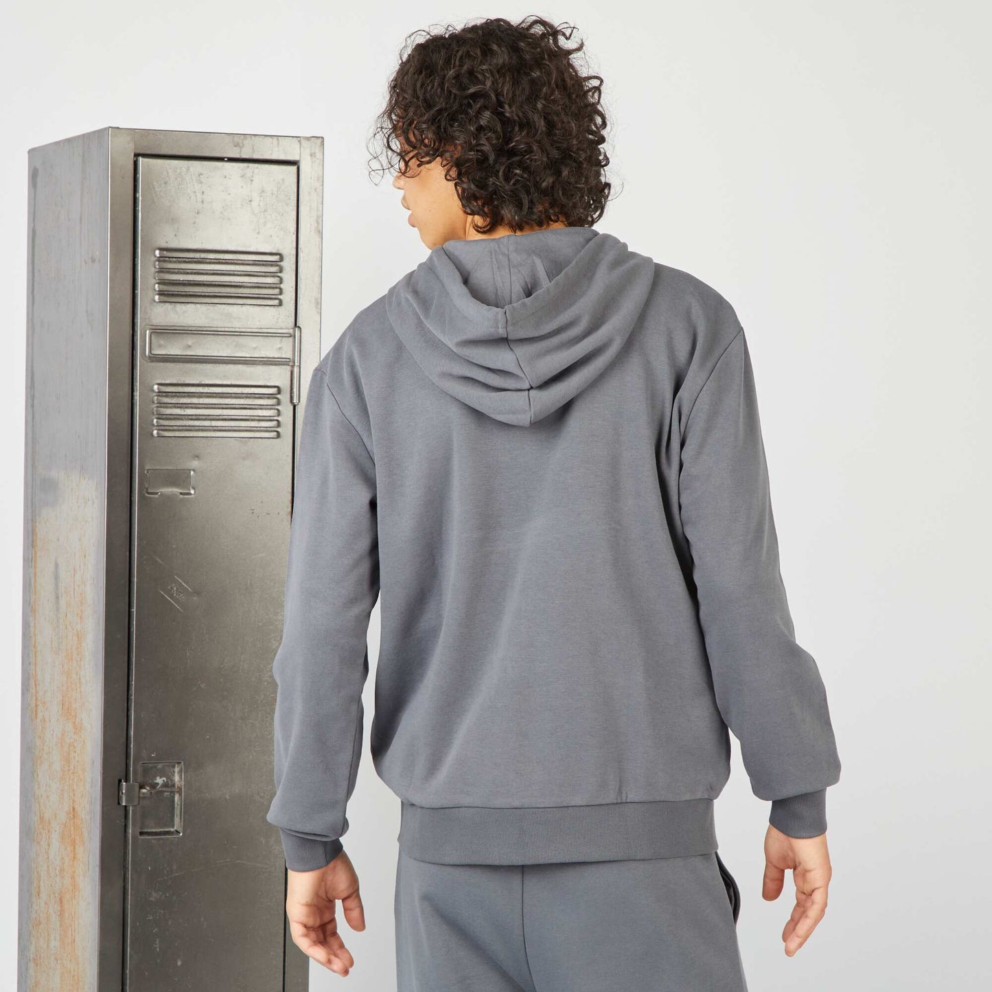 Zip-up hoodie GREY