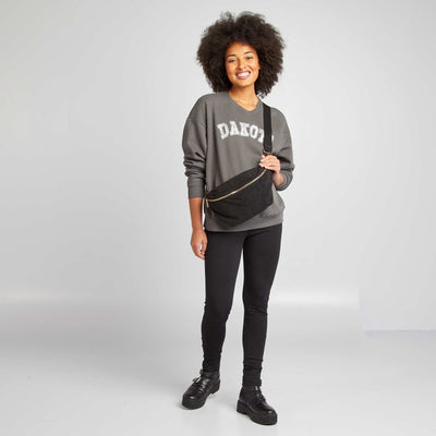 بنطلون ميلانو للأمومة أسود