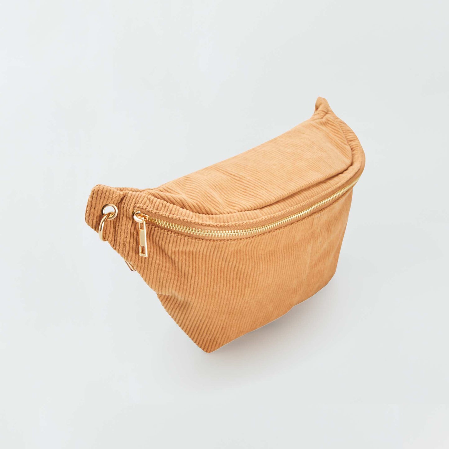 Corduroy waist bag BROWN