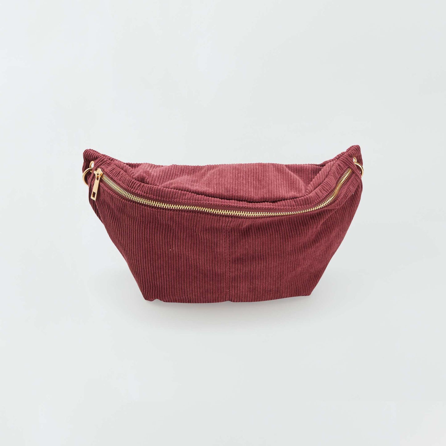 Corduroy waist bag PURPLE