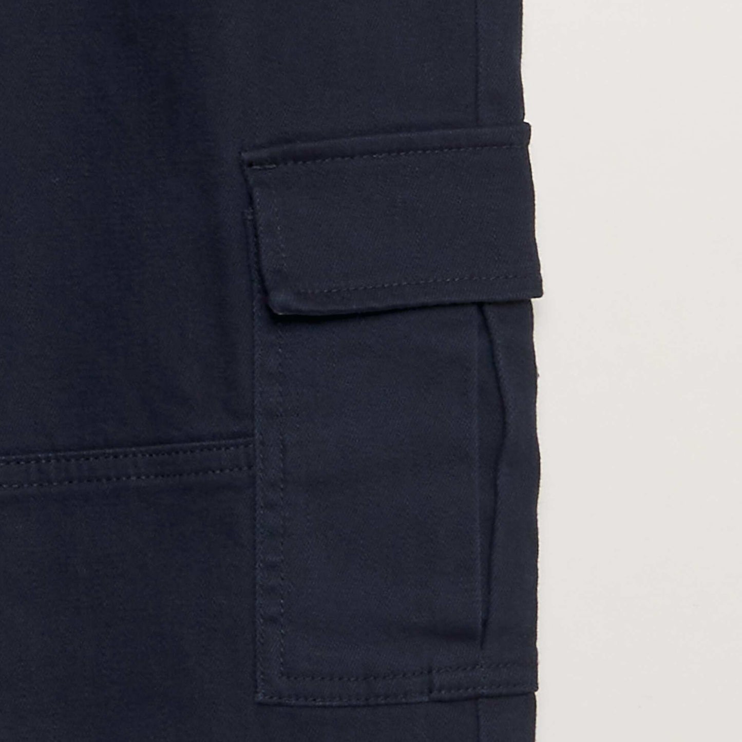 Multi-pocket trousers blue