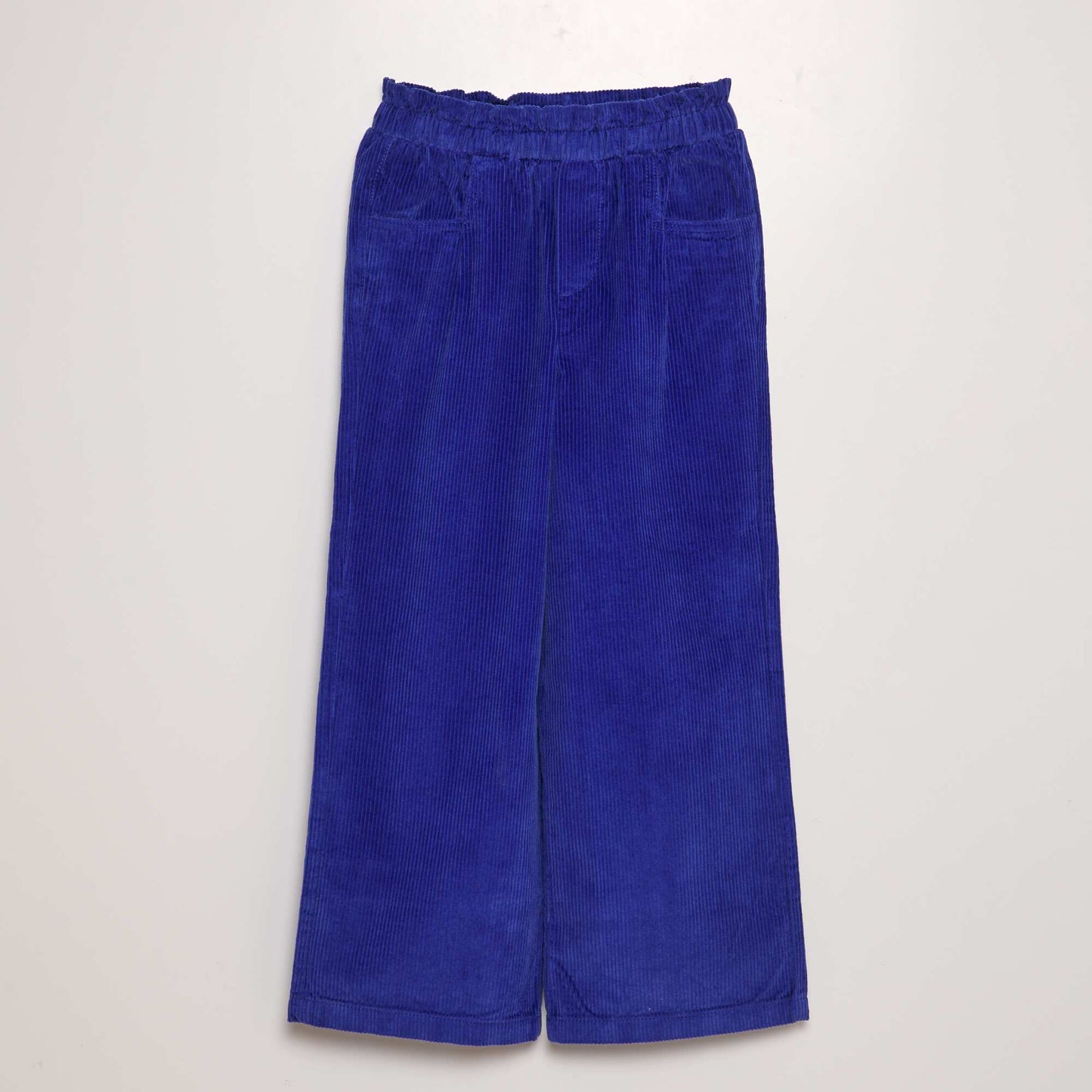 Corduroy trousers blue