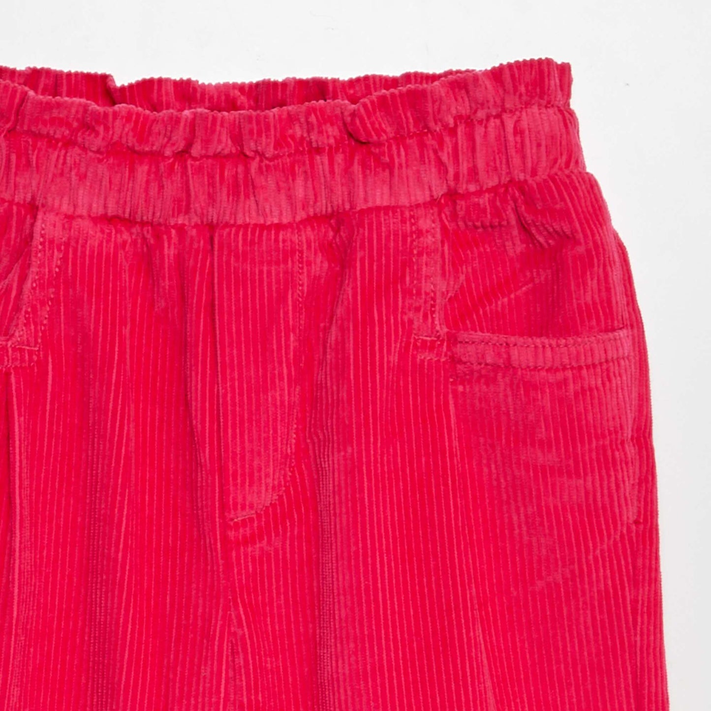 Corduroy trousers pink