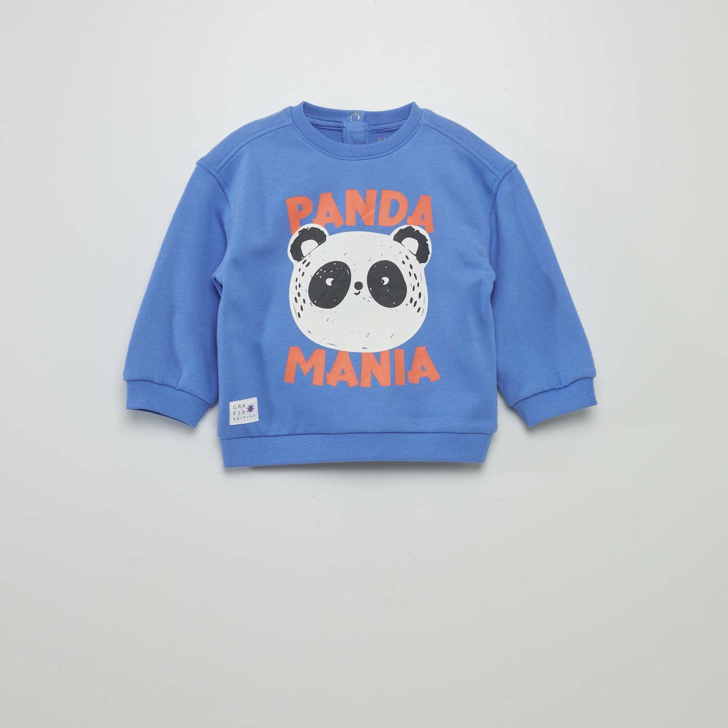 Printed sweatshirt - Grafik Edition BLUE