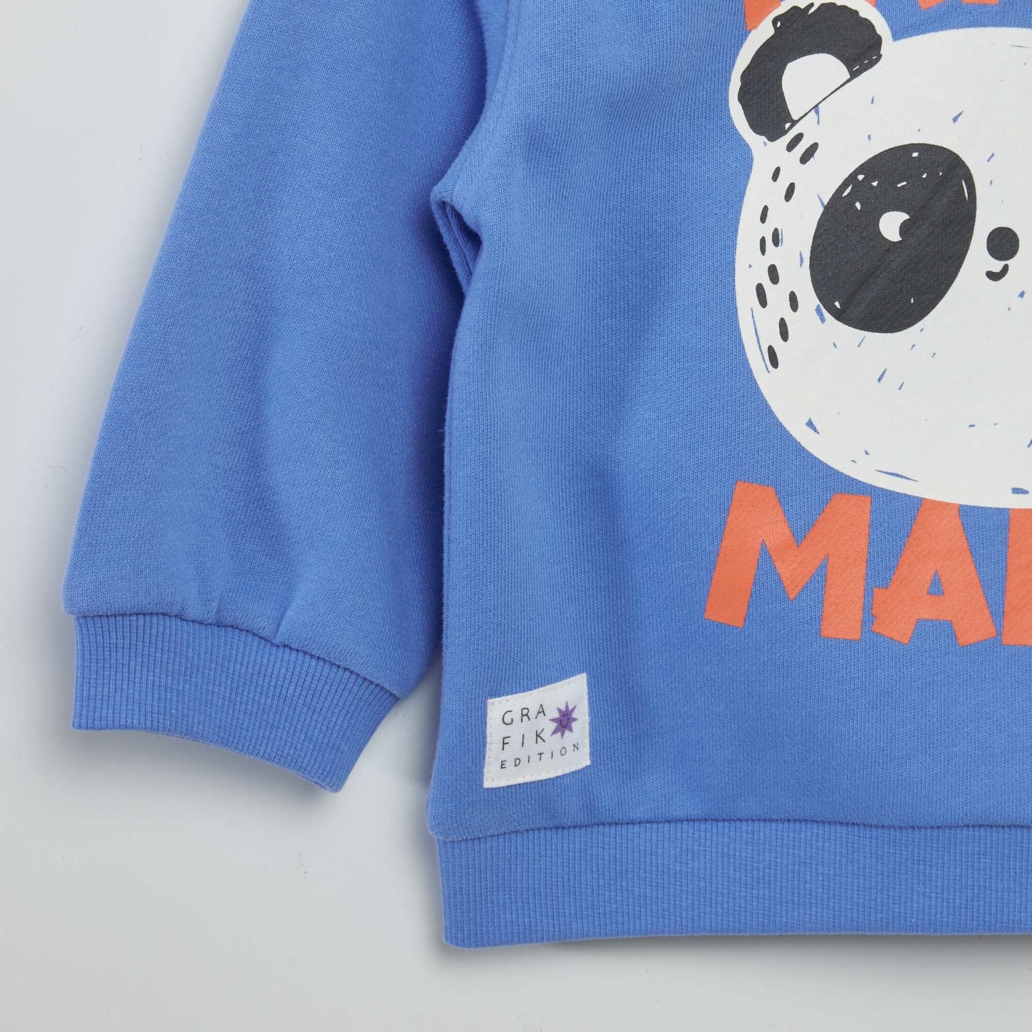 Printed sweatshirt - Grafik Edition BLUE