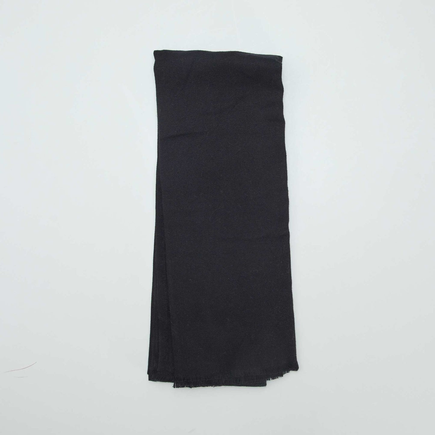 Plain scarf BLACK