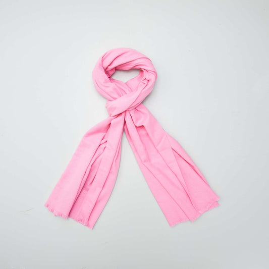 Plain scarf PINK