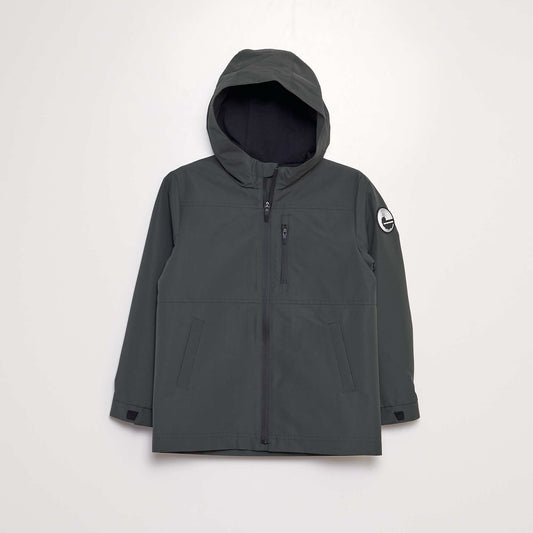 Lightweight hooded parka GREEN