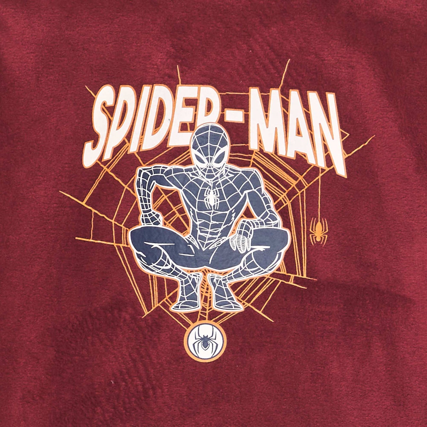 Spiderman fleece pyjamas RED