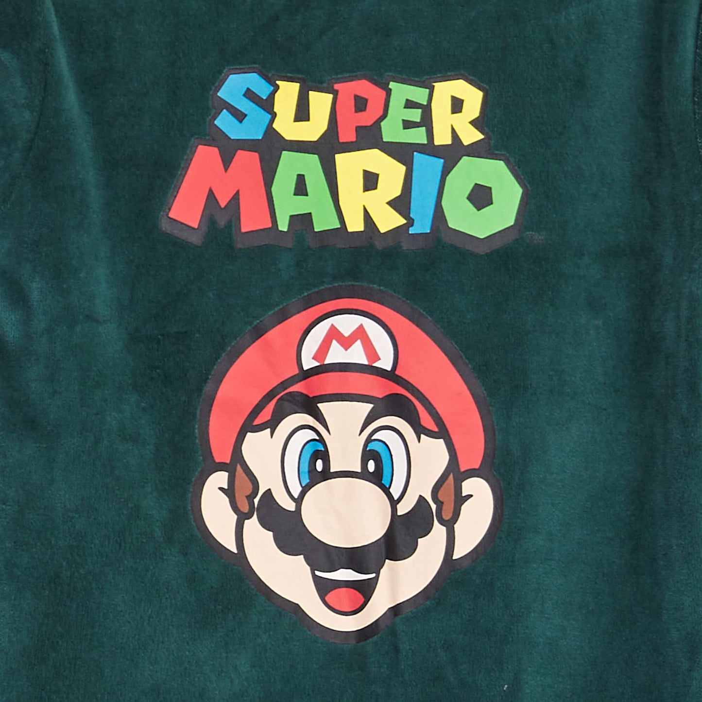 'Mario Bros.' fleece pyjamas - 2-piece set GREEN