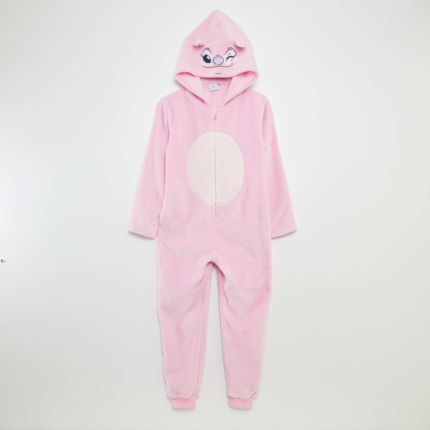 'Stitch' fleece sleep onesie PINK